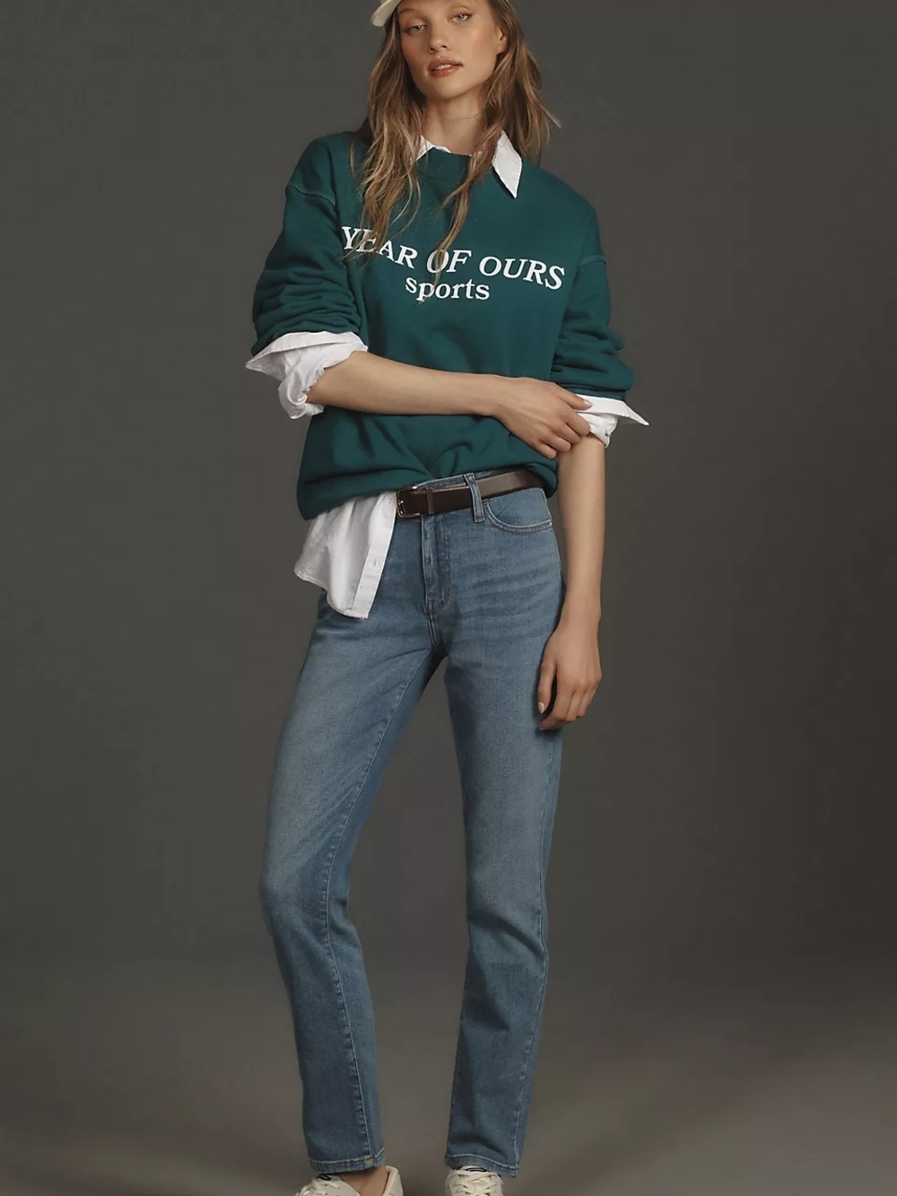 Pilcro The Slim Boyfriend Mid-Rise Relaxed Jeans